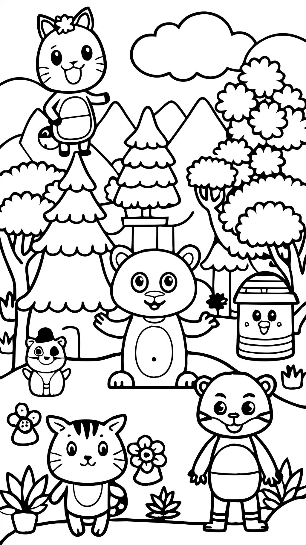 skzoo coloring pages